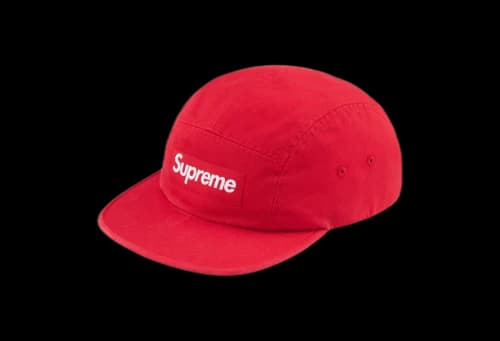 Supreme Washed Chino Twill Camp Cap Red (FW23)