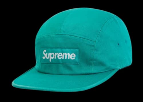 Supreme Washed Chino Twill Camp Cap (SS19) Green