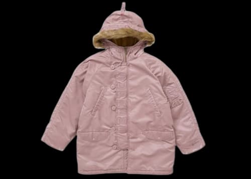 Supreme Washed Flight Satin N 3B Parka Dusty Pink