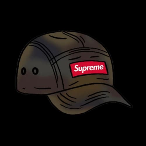 Supreme Washed Satin Camo Camp Cap Woodland Camo