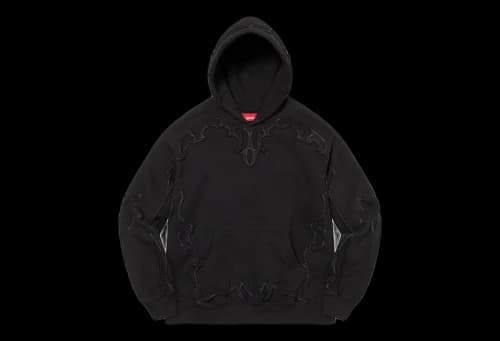 Supreme Western Cut Out Hooded Sweatshirt Black (SS23)