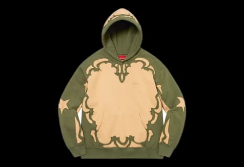 Supreme Western Cut Out Hooded Sweatshirt Dark Tan (SS23)
