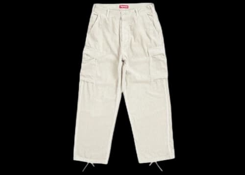 Supreme Wide Wale Corduroy Cargo Pant (FW24) Stone