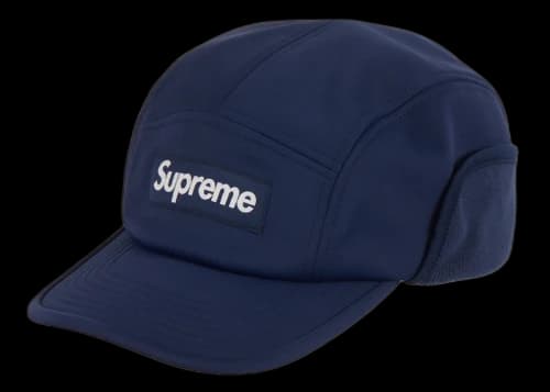 Supreme WINDSTOPPER Earflap Camp Cap Navy