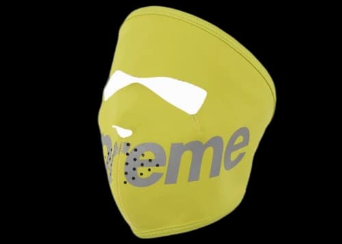 Supreme WINDSTOPPER Facemask (FW25) Yellow