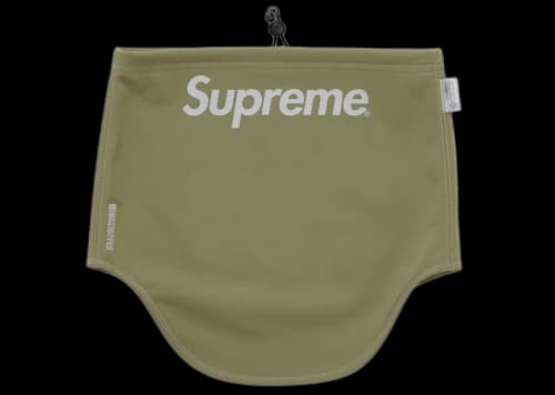 Supreme WINDSTOPPER Neck Gaiter (FW25) Olive