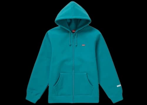 Supreme WINDSTOPPER Zip Up Hooded Sweatshirt (FW19) Teal