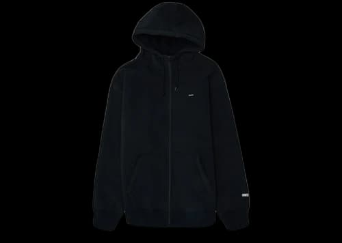 Supreme WINDSTOPPER Zip Up Hooded Sweatshirt FW20 Black