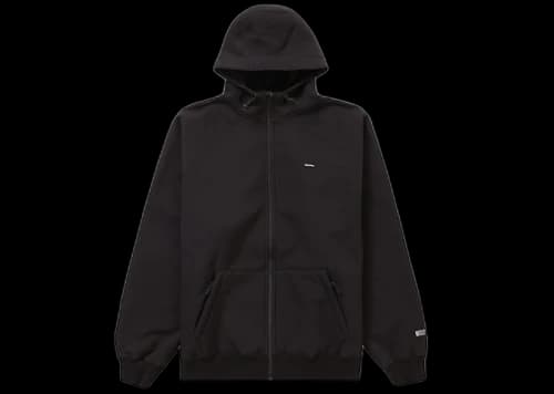 Supreme WINDSTOPPER Zip Up Hooded Sweatshirt (FW21) Black