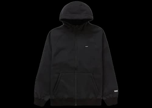 Supreme WINDSTOPPER Zip Up Hooded Sweatshirt (FW22) Black