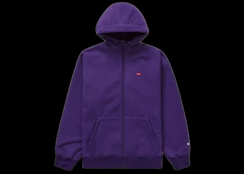 Supreme WINDSTOPPER Zip Up Hooded Sweatshirt (FW22) Dark Purple