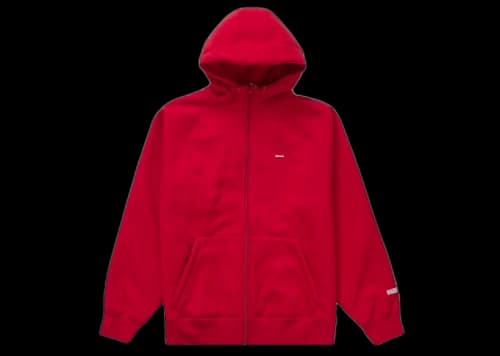 Supreme WINDSTOPPER Zip Up Hooded Sweatshirt (FW22) Red