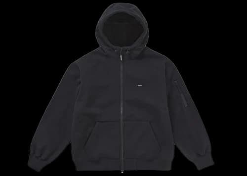 Supreme WINDSTOPPER Zip Up Hooded Sweatshirt (FW24) Black
