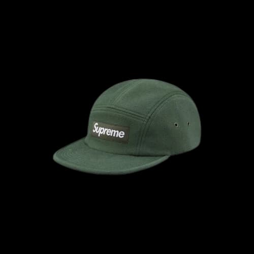 Supreme Wool Camp Cap Olive (FW18)