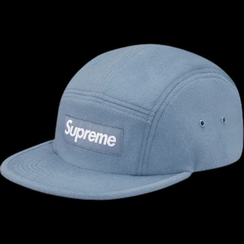 Supreme Wool Camp Cap Slate