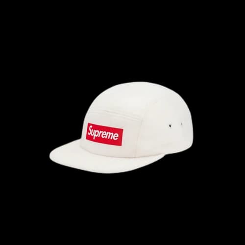 Supreme Wool Camp Cap White (FW19)