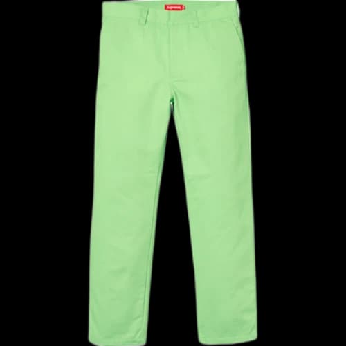 Supreme Work Pant Light Green (SS18)