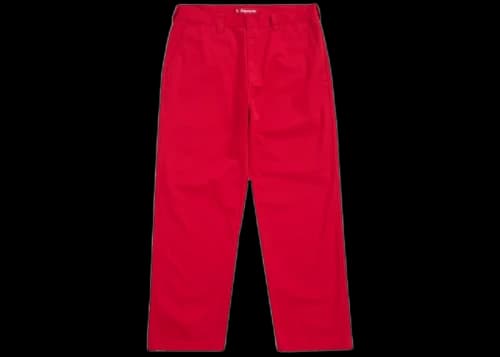 Supreme Work Pant (SS24) Red