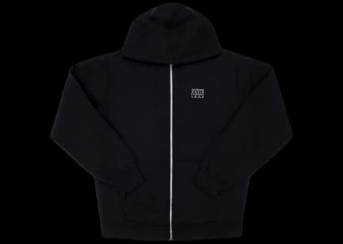Supreme World Famous Zip Up Hooded Sweatshirt Black