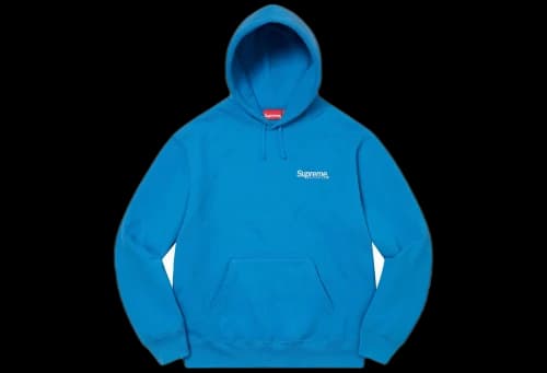 Supreme Worldwide Hooded Sweatshirt Blue (SS23)