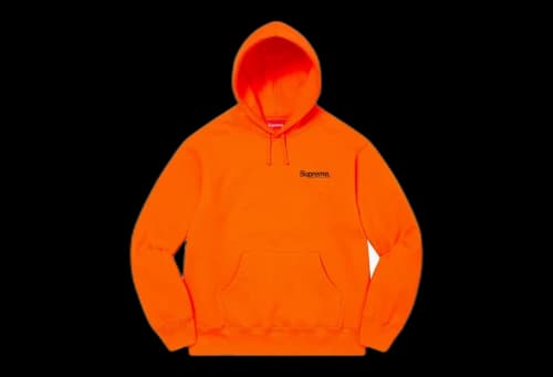 Supreme Worldwide Hooded Sweatshirt Dark Orange (SS23)