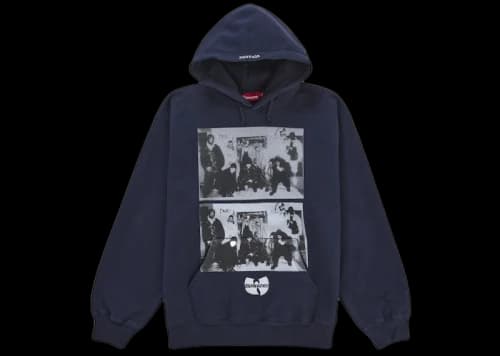 Supreme Wu-Tang Clan Hooded Sweatshirt Navy
