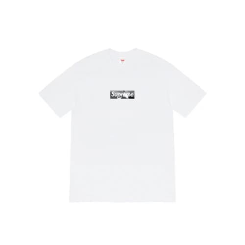 Supreme x Emilio Pucci Box Logo Tee White/Black (SS21)