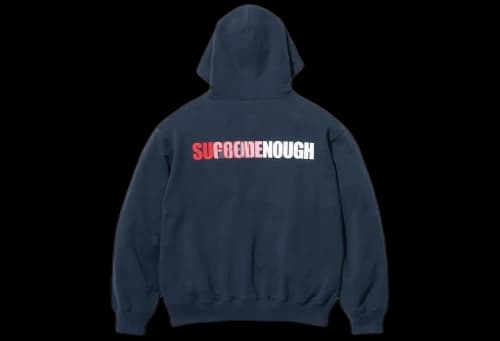 Supreme x GOODENOUGH Hooded Sweatshirt 'Navy' (SS25)
