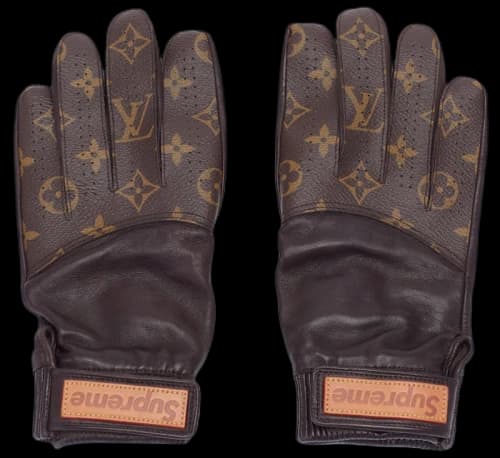 Supreme x Louis Vuitton Baseball Gloves Brown