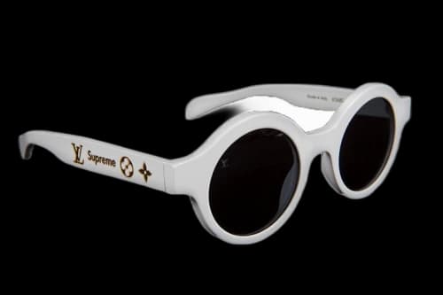 Supreme x Louis Vuitton Downtown Sunglasses White
