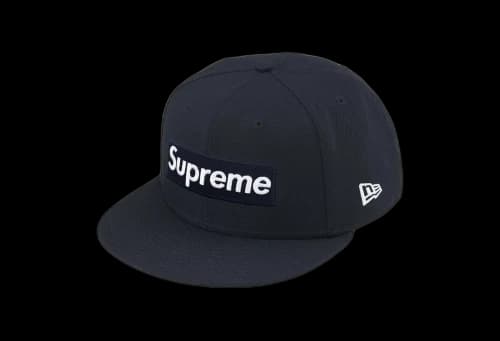 Supreme x New Era Championship Box Logo 'Navy' (SS25)