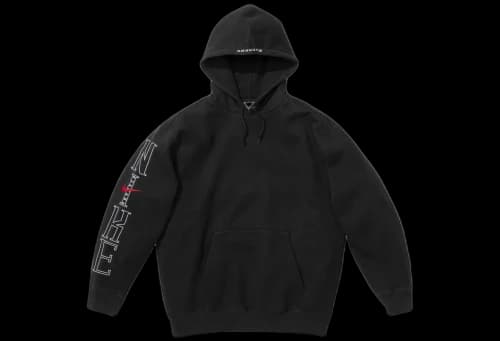 Supreme x Nike Hooded Sweatshirt Black (SS24)