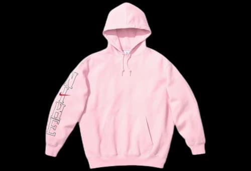 Supreme x Nike Hooded Sweatshirt Light Pink (SS24)