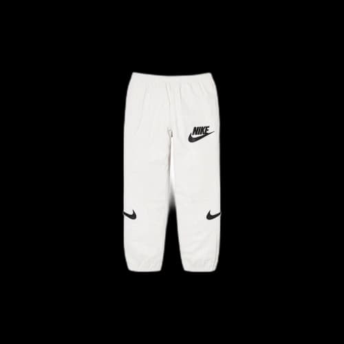 Supreme x Nike Leather Warm Up Pant White (FW19)