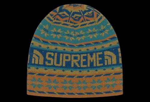Supreme x The North Face® Beanie Olive (FW22)