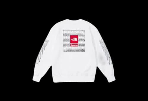 Supreme x The North Face Crewneck White (SS24)