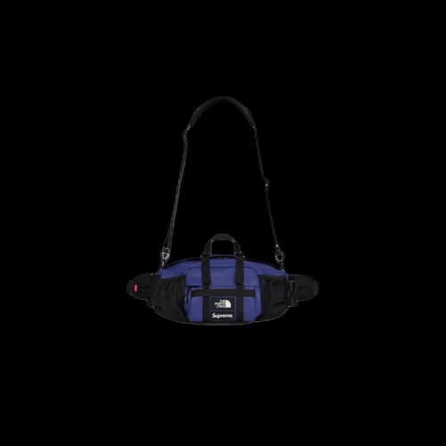 Supreme x The North Face Leather Waist Bag Royal (FW18)