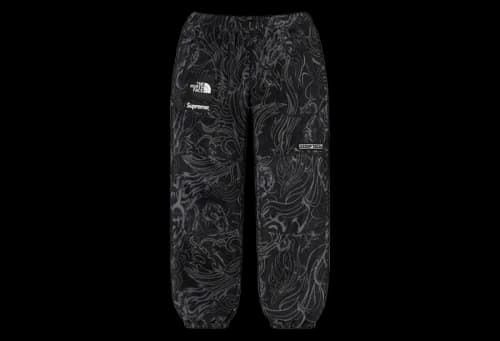 Supreme x The North Face® Steep Tech Fleece Pant Black Dragon (FW22)