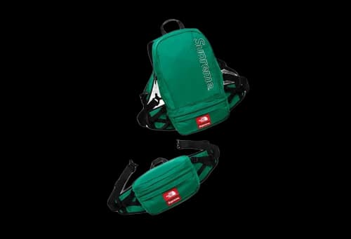 Supreme x The North Face® Trekking Convertible Backpack + Waist Bag Green (SS22)