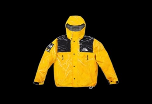 Supreme x The North Face Trompe L'Oeil Printed Taped Seam Shell Jacket Yellow (SS23)