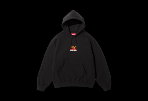 Supreme x Toy Machine Hooded Sweatshirt Black (SS24)