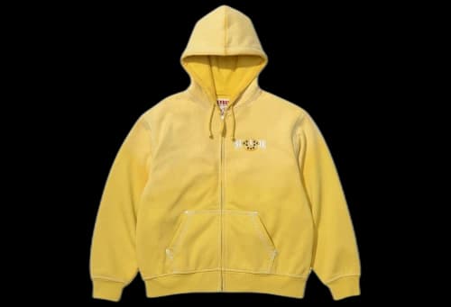 Supreme x True Religion Zip Up Hooded Sweatshirt 'Yellow' (FW25)