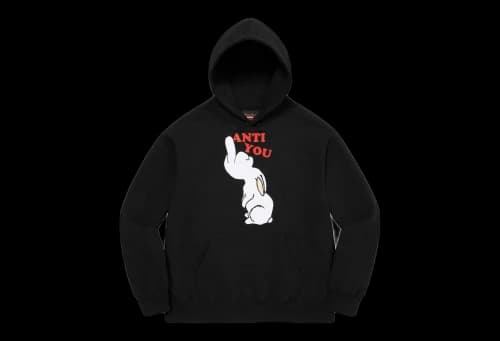 Supreme x Undercover Anti You Hooded Sweatshirt Black (SS23)