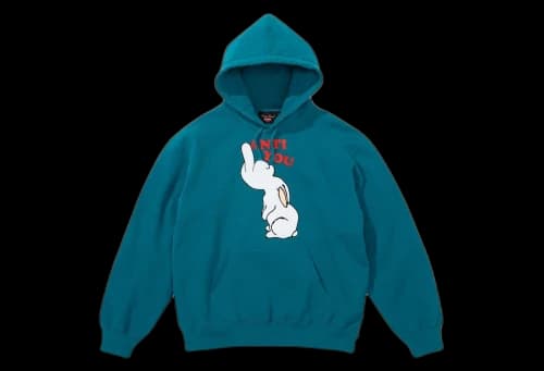 Supreme x Undercover Anti You Hooded Sweatshirt Marine Blue(SS23)
