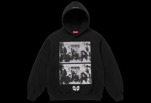 Supreme x Wu-Tang Clan Hooded Sweatshirt 'Black' (FW25)