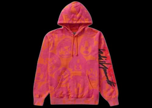 Supreme Yohji Yamamoto Hooded Sweatshirt Orange