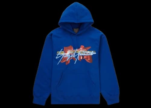 Supreme Yohji Yamamoto TEKKEN Hooded Sweatshirt Royal