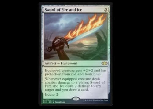 Sword of Fire and Ice Double Masters Mythic #297 (Ungraded)