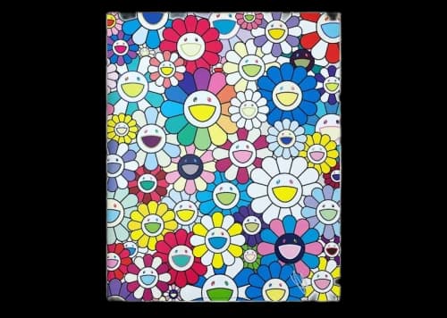 Takashi Murakami A Flower Field Seen From The Stairs To Heaven Print (Signed, Edition 300)