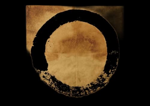 Takashi Murakami Coffee Zen Enso Print Black (Signed, Edition of 50)